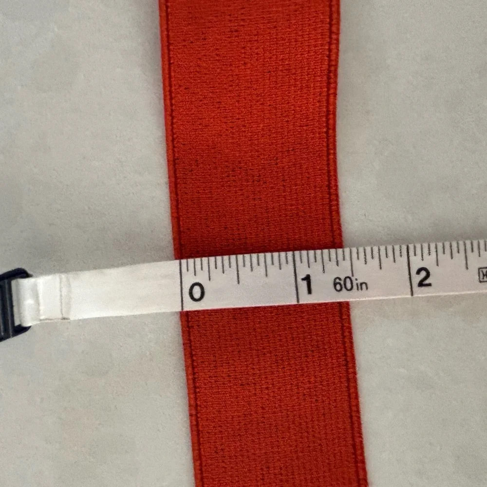 Youper Size Small Orange Stretch Adjustable Softball or Baseball Belt.
